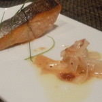 黒島 - サクラマスとウド