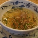 つじ川 - スープ。