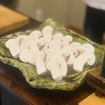 柚木元 - 焼き松茸用：カットしました