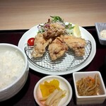 ぬる燗佐藤　横濱茶寮 - 唐揚げ御膳