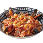 Pescatore with plenty of seafood