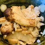 柚木元 - 松茸+銀杏ご飯