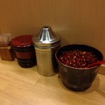 一〇そば - 卓上アイテム