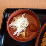 久兵衛屋 - 薬味　赤いのん辛い