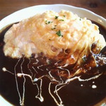 アルバトロス - 兄の頼んだふわふわ玉子のせカレーランチ