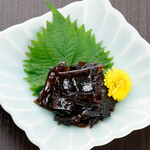 Addictive wasabi with kelp yam