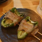 Yakitommaruichi - 肉巻ピーマンチーズ串