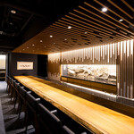 鮨 くまくら - メインカウンター