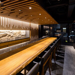 鮨 くまくら - メインカウンター