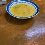 アジアカレーハウス - 出る基準が謎のスープ美味かったです。