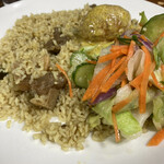 アジアカレーハウス - ビリヤニ野菜多めです。