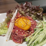 本格焼肉 韓国料理 徐家 - ユッケ