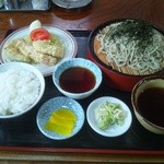 八号線食堂 - 天ぷらセット