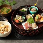OBU CAFE - 竹かご御膳