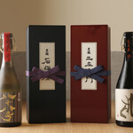 Kuroryu limited edition four-go bottle