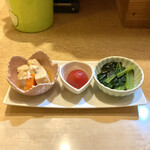 海の幸 美味 - ・お通し3点盛り