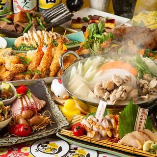 当店のコースはすべて飲み放題付きでご用意しております！