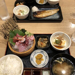 Mekiki no Ginji Toride Higashiguchi Ekimae Ten - 本日の刺身定食