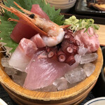 Mekiki no Ginji Toride Higashiguchi Ekimae Ten - 本日の刺身定食