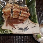 割烹 伊とう - 天然鰻の白焼き