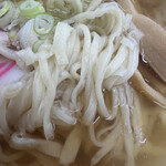 青竹手打ラーメン 日向屋 - 透き通った麺 素晴らしく 旨味感じられる麺でした(๑˃ᴗ˂)و♡