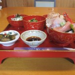 海鮮・そば かく屋 - 海鮮丼セット