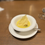 レ・コパン ドゥ ドミニク・ブシェ - とうもろこしの冷製スープ