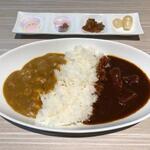 マルコポーロ - チキンとビーフのあいがけカレーライス