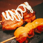 #肉寿司#野菜巻き串#熟成魚 ハッシュタグ - 