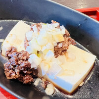 中国料理 かなめ - 豆板醤添え豆腐の冷菜