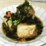 居酒屋平ちゃん - 揚げ出し豆腐(400円)