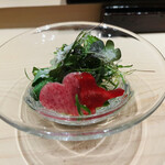 焼鳥 篠原 - ハーブサラダ