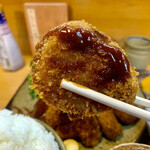 とんかつ一幸 - 中濃ソース♡