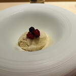 焼鳥 篠原 - 和栗のアイス