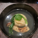 茜坂大沼 - 毛蟹真薯と松茸のお椀