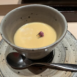 焼鳥 篠原 - 茶碗蒸し リコッタチーズ