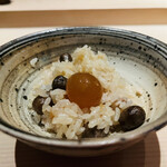 焼鳥 篠原 - おかわり　キンカントッピング♡