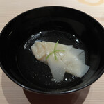 焼鳥 篠原 - ワンタンスープ