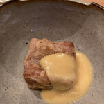 茜坂大沼 - 栗の揚げ豆腐