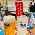 ひろめで安兵衛 - 生ビール、レモンサワー