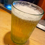 酒蔵 初孫 - サッポロ生ビール（グラス）