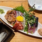 酒蔵 初孫 - 刺身おまかせ盛り