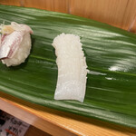 寿しここ屋 - いわし（おまかせ五貫）赤いか