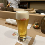 うを徳 - 生ビール