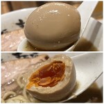 人類みな麺類 - 【再訪】煮玉子