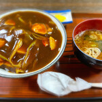 めん処 二ツ玉 - カレー丼　¥780