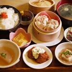 Meat shumai and various Small dish
