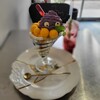 Cafe attmos - ハロウィンパフェとフラワーエード ベリー