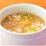 Ginza Asuta - ふかのひれと海の幸のスープ