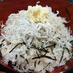 網元料理萬蔵丸 - 釜揚げしらす丼